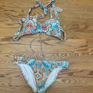 boho swimsuit